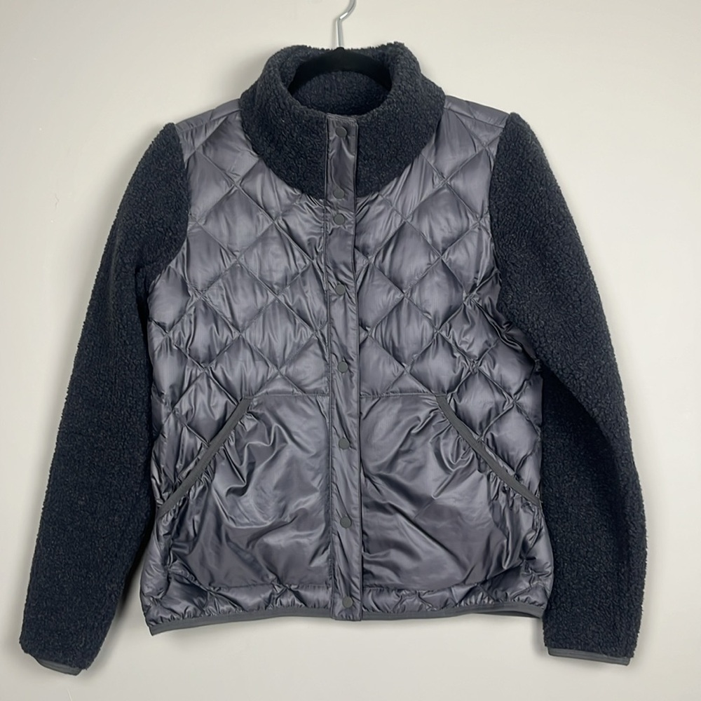 REI Cooperative Wallace Lake Sherpa‎ Bomber Jacket / Asphalt / SZ S
